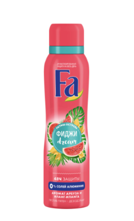 ФА дез.спрей 150мл. жен. Ритмы Острова Фиджи Арбуз и Иланг (2904449) *3/12 - акц.цена фото 1