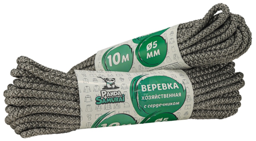 Хозяйственная веревка с сердечником, ø5 мм, 10 м PS 4011  фото 2