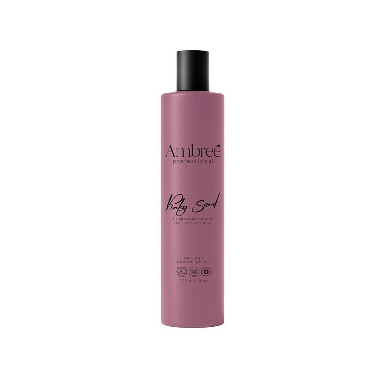Увлажняющий парфюмированный spa гель для душа серии Ambree professional. Pinky Sand. 250 мл фото 1