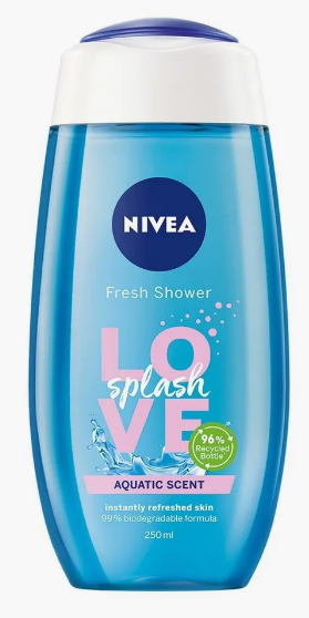 Гель-уход для душа жен. Nivea 250 мл СВЕЖЕСТЬ КИСЛОРОДА/12 фото 1