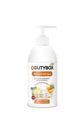 Эко-гель для посуды лайм и мята Dutybox 500 мл   фото 1