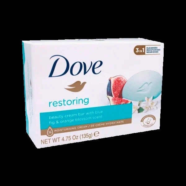 ДАВ крем-мыло 135г.Инжир и лепестки апельсина фото 1