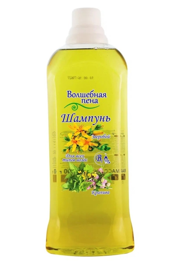 Хелп "Волшебная пена" шампунь 1л. Зверобой и крапива *3/12 фото 1