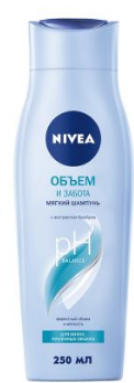 Шампунь Nivea 400 мл "Д/жен."Объем и забота"/12 фото 1