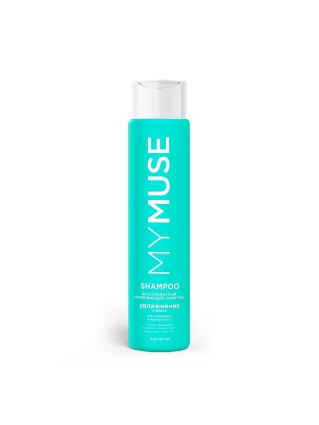 Беcсульфатный укрепляющий шампунь 400мл фото 1