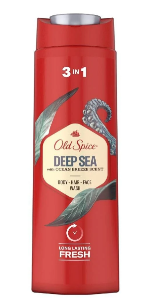 Гель для душа Old Spice DEEP SEA 400мл / 6 фото 1