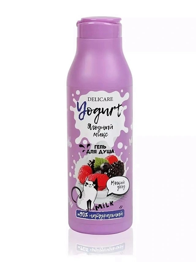 Гель д/д Delicare Ягодный микс 1л фото 1