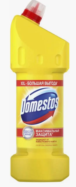 Средство универсальное Domestos Лимонная свежесть 1,5 л фото 1