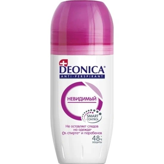 ДЕОНИКА Антиперспирант РОЛИК женск.Невидимый 50мл.АРНЕСТ *2/6 (29875) фото 1