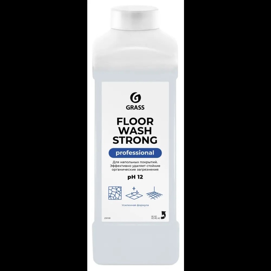 Щелочное средство для мытья пола "Floor wash strong" 1л. фото 2
