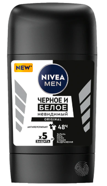 НИВЕЯ део-стик муж. 50мл Невид.защ. д/черн.бел. (83134) *2/15 фото 1