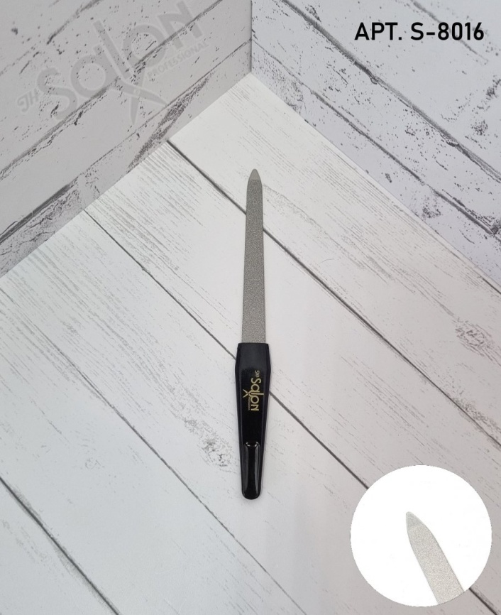 SALON Пилка алмазная с пластиковой ручкой.8016 S фото 1