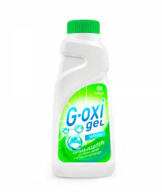 "G-OXI gel" ПЯТНОВЫВОДИТЕЛЬ — ОТБЕЛИВАТЕЛЬ для белых тканей с активных кислородом 500 мл.
 фото 1
