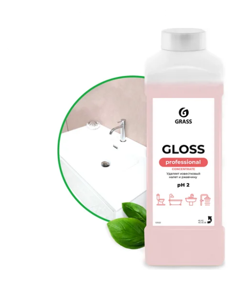 Концентрированное чистящее средство "Gloss Concentrate" 1 л. фото 1