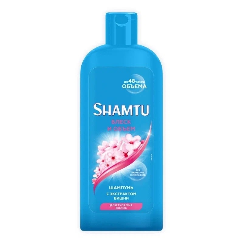 ШАМТУ шамп.300мл. Блеск и объем c экстрактом вишни *3/12 - акц.цена фото 1