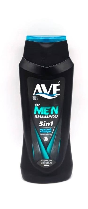 АВЕ шампунь-гель муж. 400мл. 5в1 фото 2