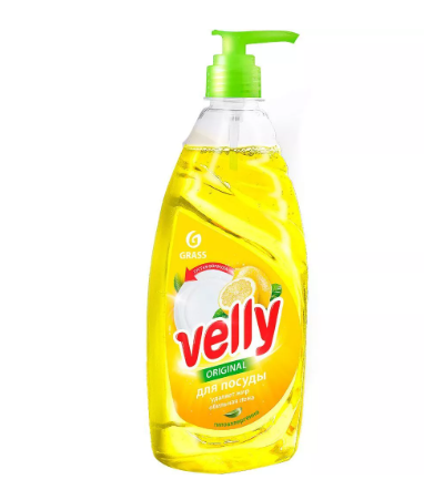 Средство для мытья посуды "Velly" лимон 500 мл. фото 1