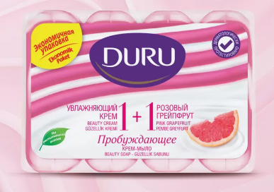 ДУРУ т/м 1+1 4*80гр.Розовый Грейпфрут арт.512257 *12 - акц.цена фото 1