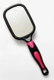 SALON Расческа массажная для волос с зеркалом m86-42 фото 1